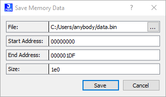 J-Mem: Save memory data