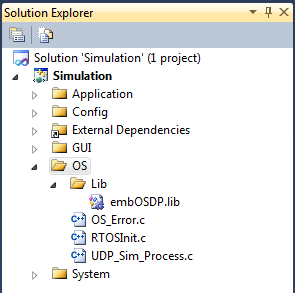 Solution explorer should look like this