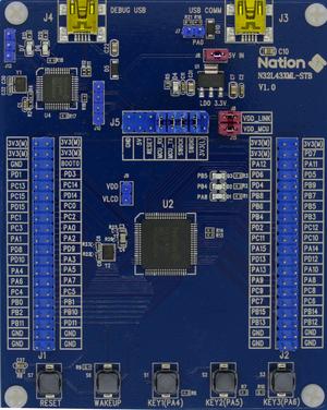 Nations N32L43XML-STB N32L436MBL7 board.jpg