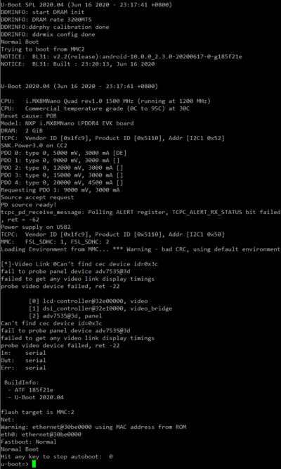 NXP 8MNANOLPD4 EVK boot.png